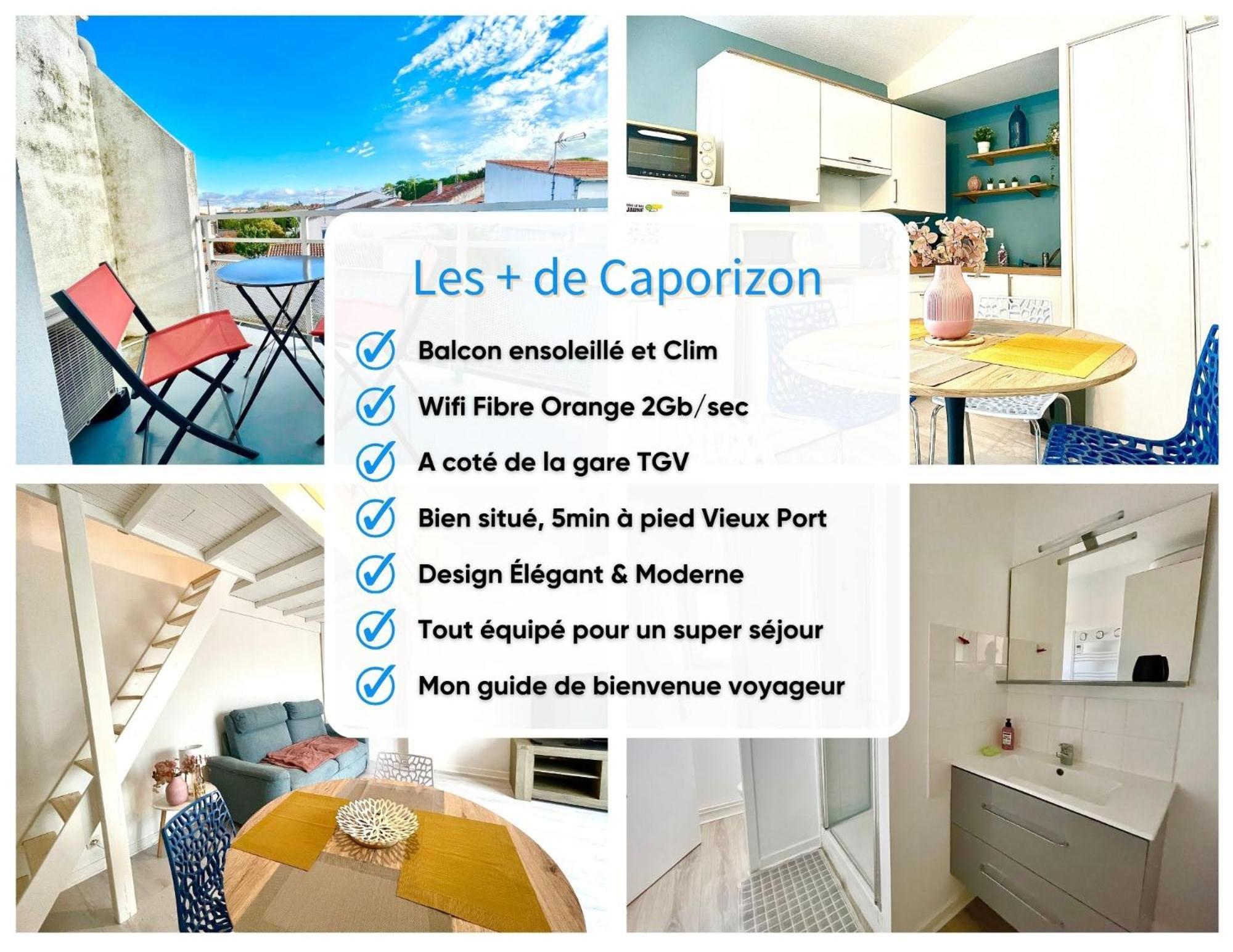 Apartamento Caporizon-la Moulinette-5min Gare Et Port